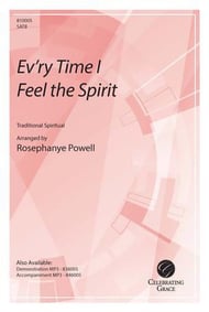 Ev'ry Time I Feel the Spirit SATB choral sheet music cover Thumbnail